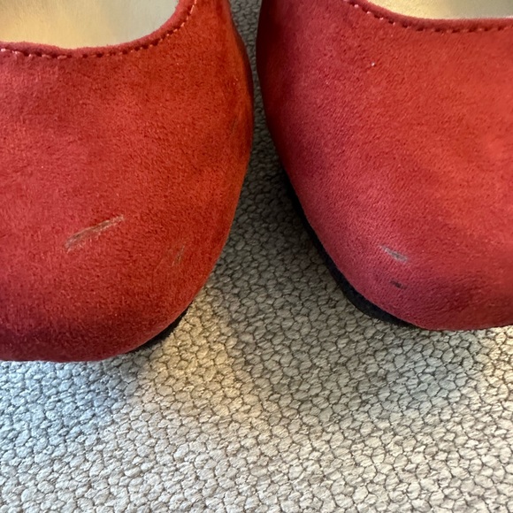 Burnt orange Mary Jane platforms - Picture 3 of 7